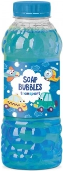 Recharge pour souffleur de bulles motif véhicules 450 ml