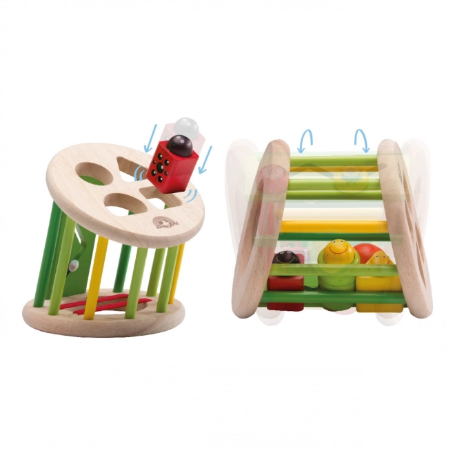 Wonderworld Jeu d'Incrustation en Bois Animaux
