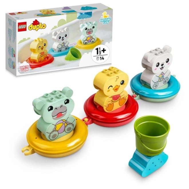 Duplo Bain Amusant : Train Flottant des Animaux