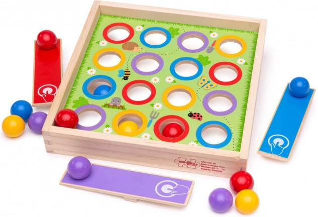 Jeu de table en bois Kloboučku hop BIGJIGS TOYS