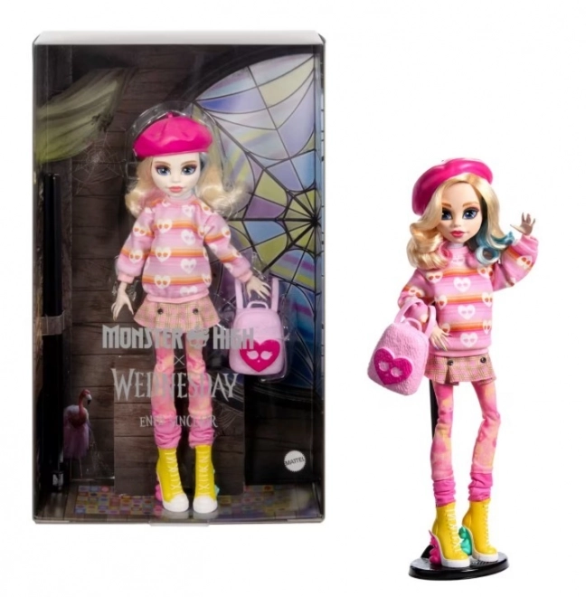 Poupée Enid Sinclair de la collection Monster High x Wednesday