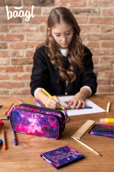 Portefeuille étudiant BAAGL galaxy