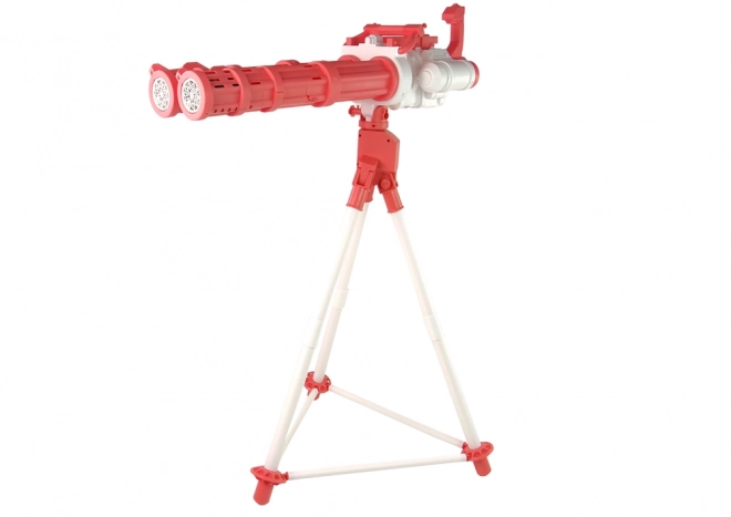 Pistolet à bulles de savon Tripod Rose