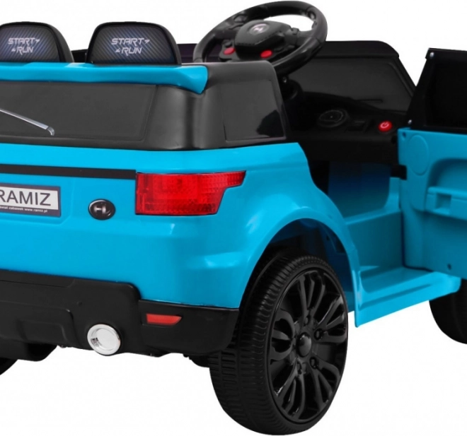 Voiture électrique pour enfants Land Rapid Racer – Bleu
