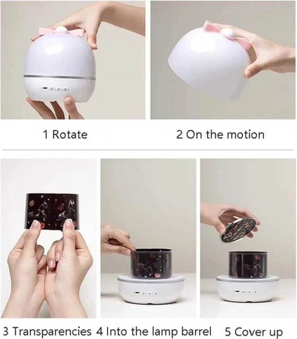 Projecteur enfant Magic Sny Woopie avec 6 modes