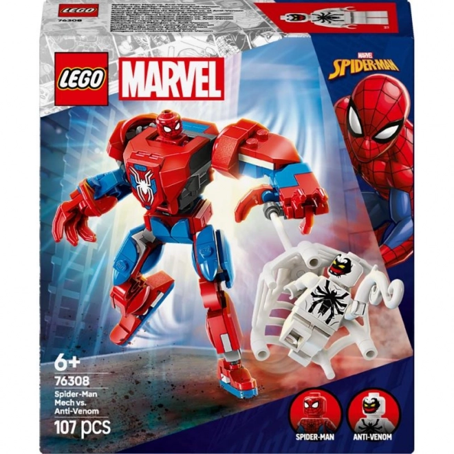 Mech Spider-Mana vs. Anti-Venom de LEGO