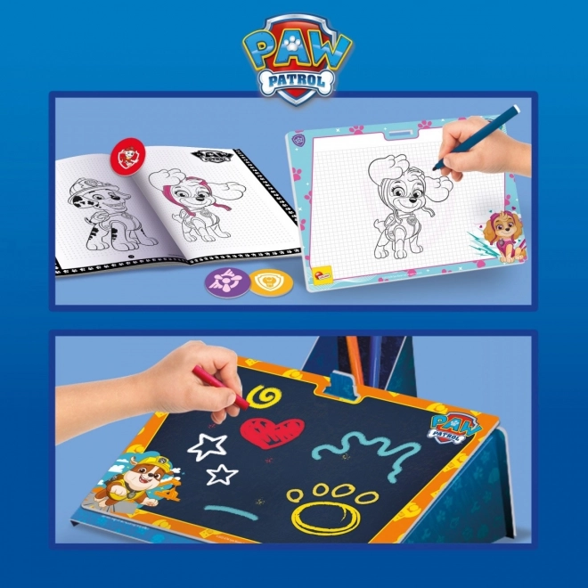 Ensemble scolaire de dessin avec sac à dos Pat' Patrouille