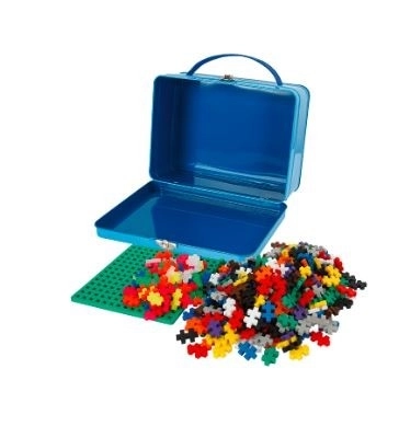 Blocs Plus-Plus mini ensemble de base dans une valise 600 pièces