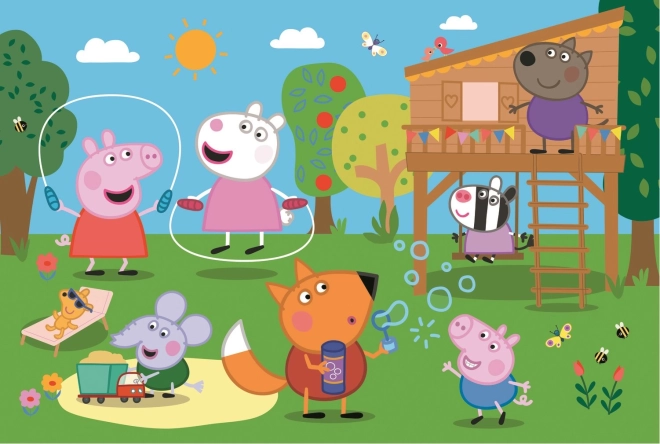 Puzzle Trefl Peppa Pig 24 Maxi Amusement au Pré