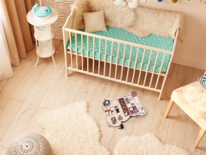 Planche sensorielle Montessori - ourson