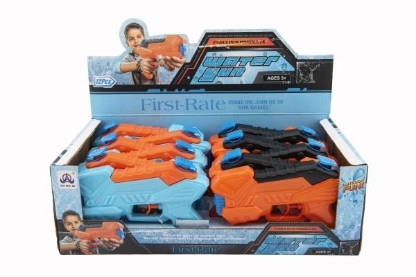 Pistolet à eau en plastique 19cm possibilité 2 couleurs