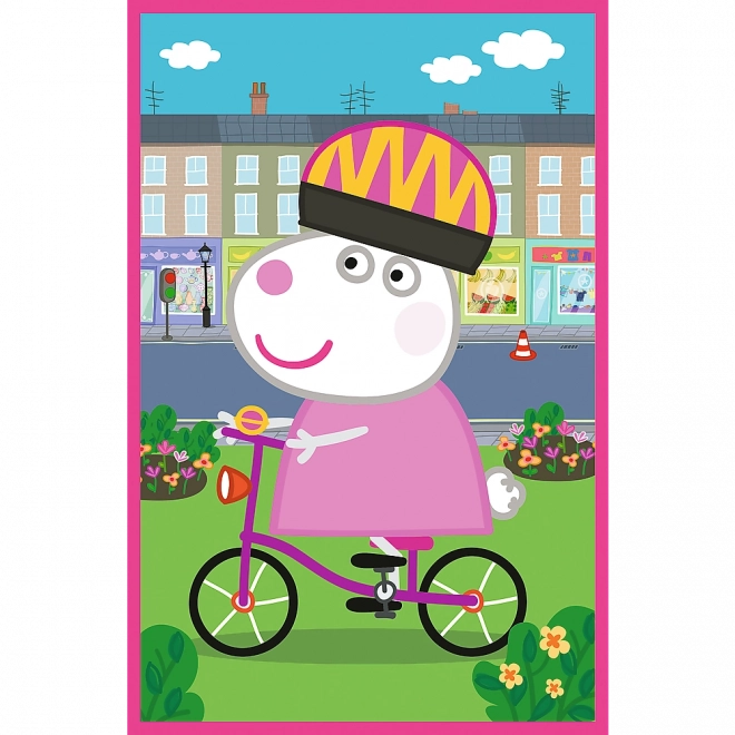 Puzzle 3x50 Peppa Pig - L'amitié