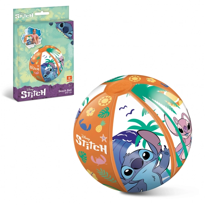 Balle gonflable avec motif Stitch 50 cm