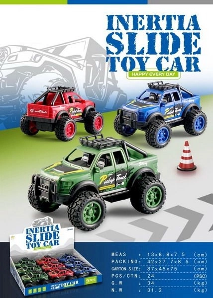 Voiture tout-terrain à inertie