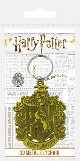 Porte-clés en métal Harry Potter - Poufsouffle