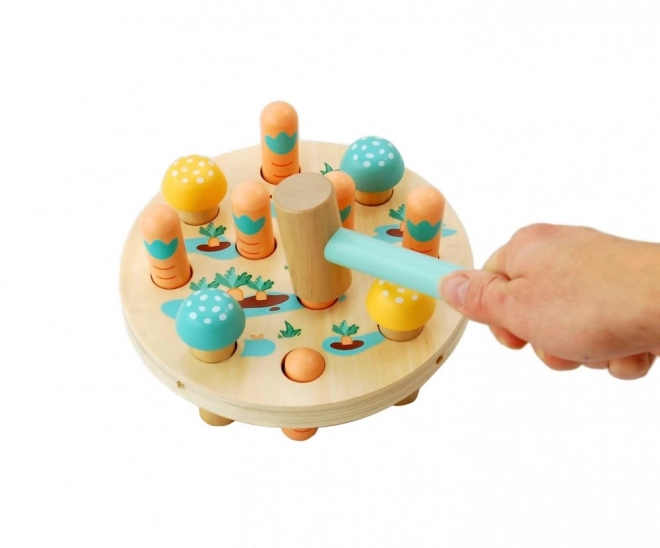 Punch en peluche de carotte