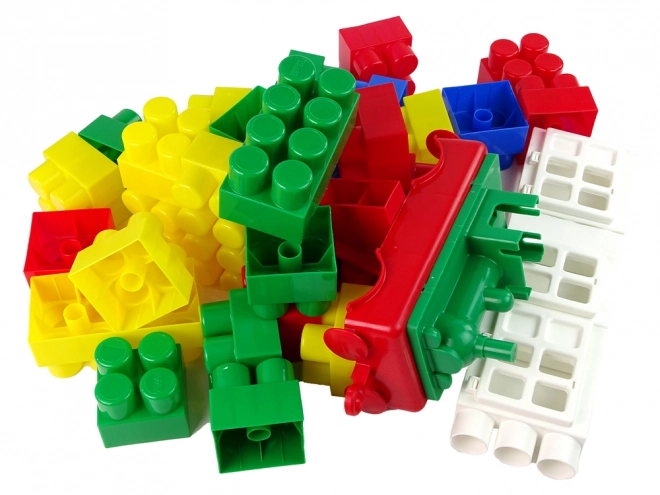Grandes ensembles de construction colorés K3 140 pièces