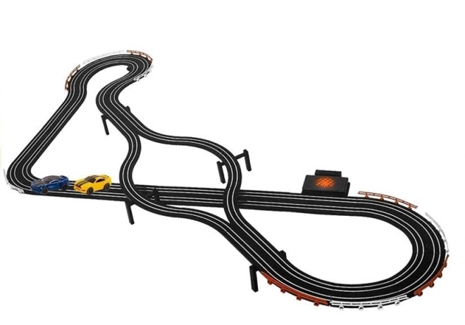 Piste de course 2 voitures Slot Cars 1:64