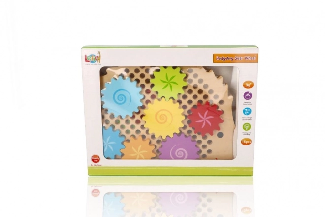Puzzle Hérisson avec engrenages