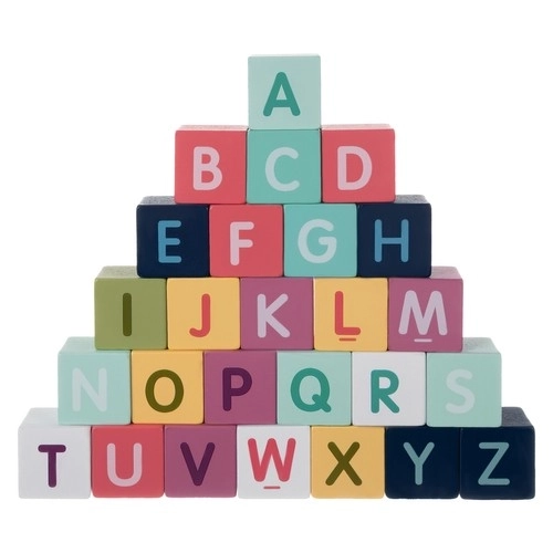 Ville en bois - Blocs colorés Kruzzel pour enfants