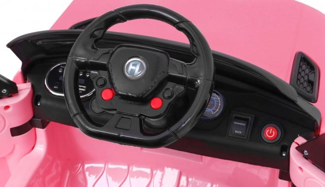 Voiture électrique Land Rapid Racer rose