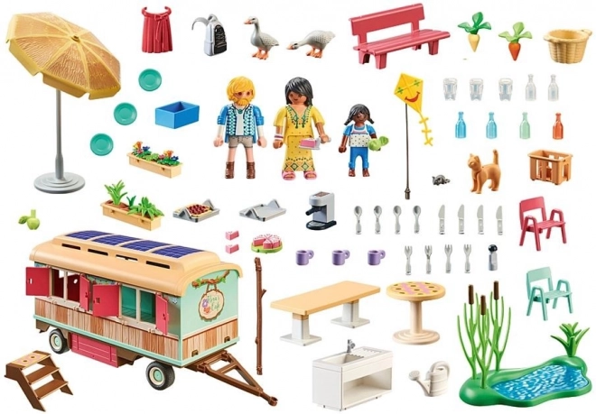 Café relaxant dans un wagon Playmobil Country