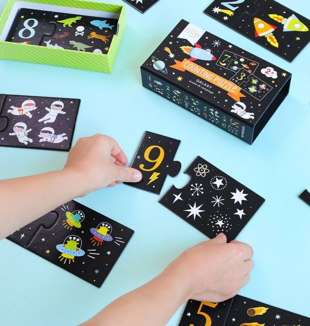 A Little Lovely Company Puzzle à associer – Espace