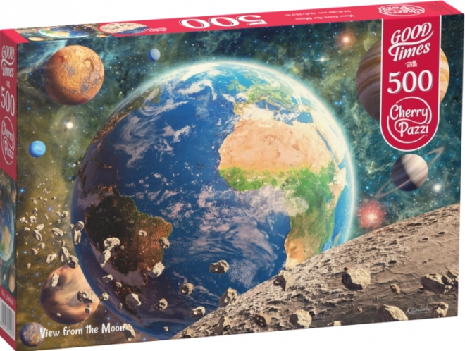 Puzzle Vue de la Lune 500 pièces