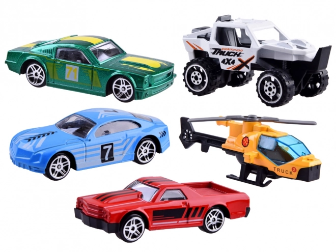 Ensemble de voitures jouets 5 pièces