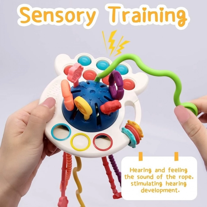 Jouet sensoriel Montessori hochet pour bébés dès 0 an