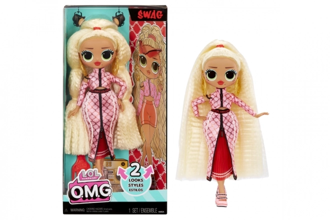 L.O.L. Surprise! OMG Grande sœur, 2 tenues – Swag