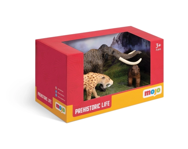 Mojo Ensemble de démarrage de mammifères préhistoriques 3 pièces