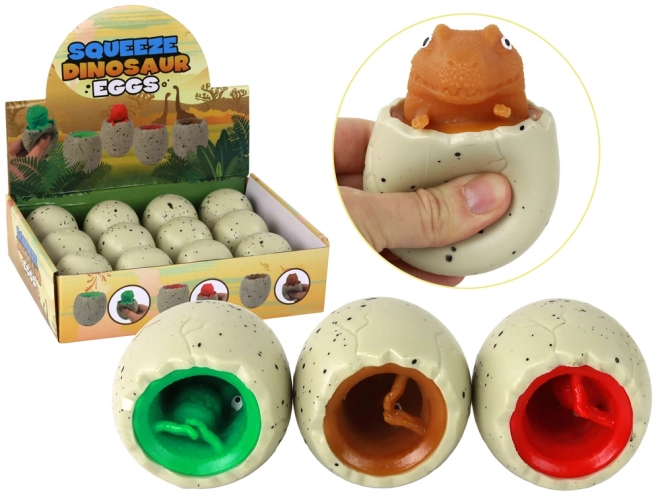 Jouet Antistress Dinosaure dans un Œuf Squishy squishy