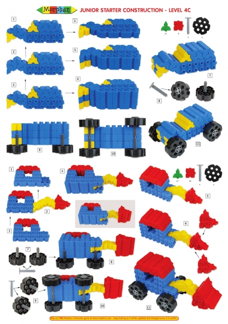 Morphun Starter 600 pcs. ensemble de construction pour enfants