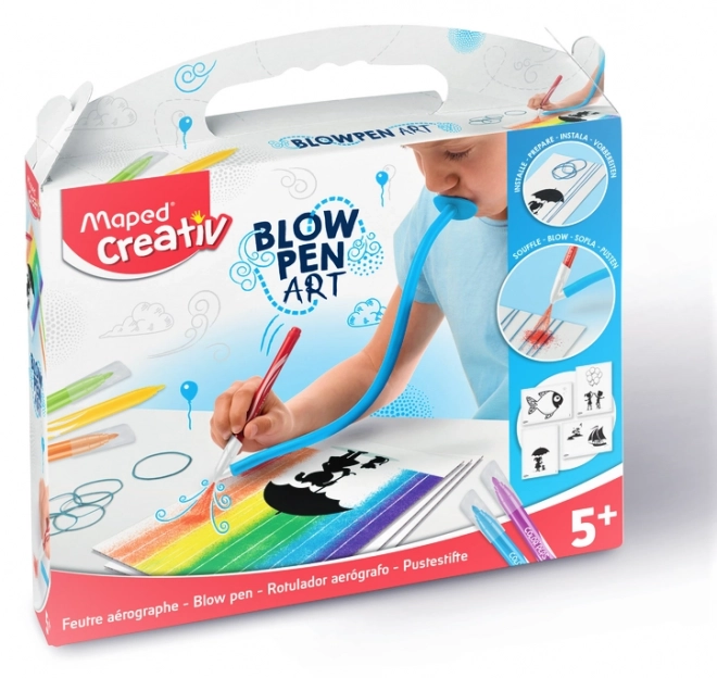 Set de stylos soufflants Maped String'Art Blowpen