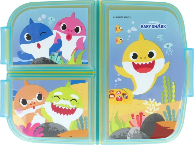 Boîte à déjeuner multifonctionnelle Baby Shark