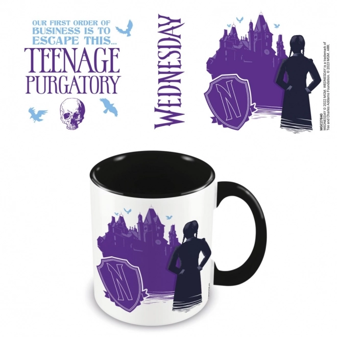 Mug Wednesday Teenage Purgatory 315 ml