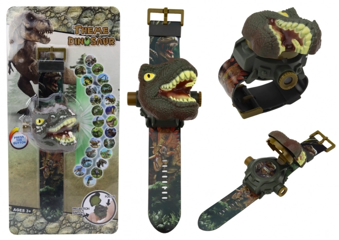 Montre Projecteur 3D Dinosaure Tyrannosaurus Rex 22cm x 6,5cm x 4,5cm