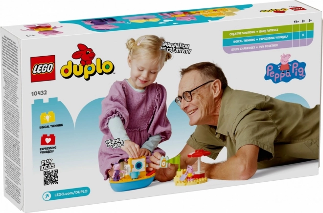 LEGO DUPLO 10432 Peppa Pig Peppa et l'excursion en bateau