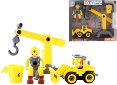 Kit de construction à visser avec figurine d’ouvrier