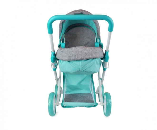 Poussette pour poupées Alice Prestige menthe