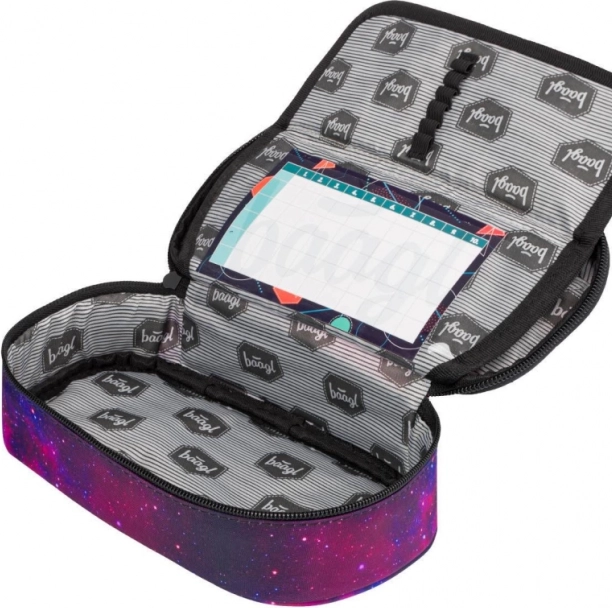 Set scolaire Baagl Galaxy : sac à dos, trousse, sac