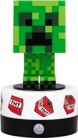 Veilleuse Minecraft Creeper avec détection de mouvement et son