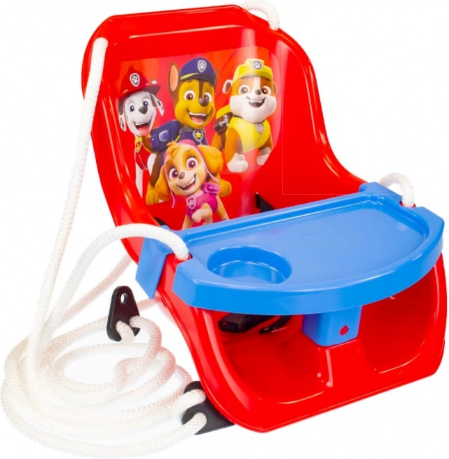 Balançoire avec table Paw Patrol pour les tout-petits