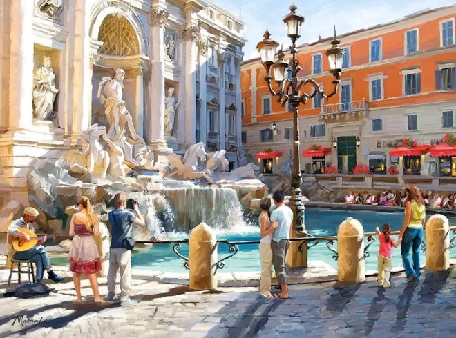 CASTORLAND Puzzle Fontaine de Trevi Rome 3000 pièces