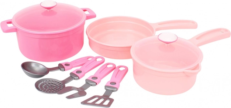 Ensemble de vaisselle réaliste pour les premières expériences culinaires