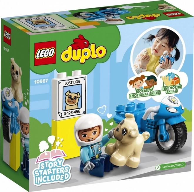LEGO Duplo 10967 Moto de Police