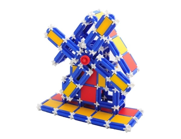 Jeu de construction SEVA 5 Jumbo plastique 1064 pièces dans boîte plastique 40x19x27cm