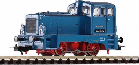 piko locomotive diesel v23 dr, époque iii, h0