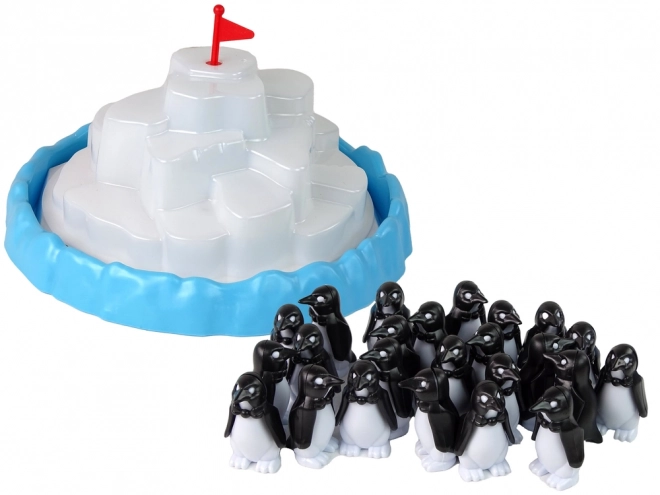 Jeu de société familiale Grimpe des pingouins sur la glace